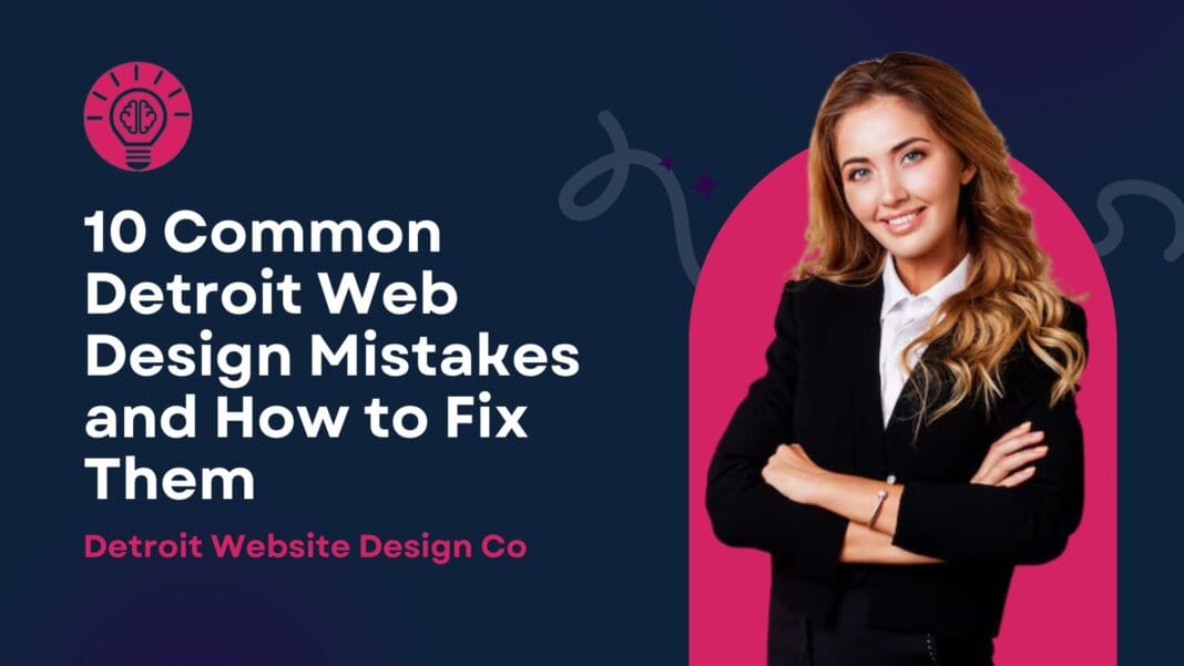 Detroit Web Design Mistakes