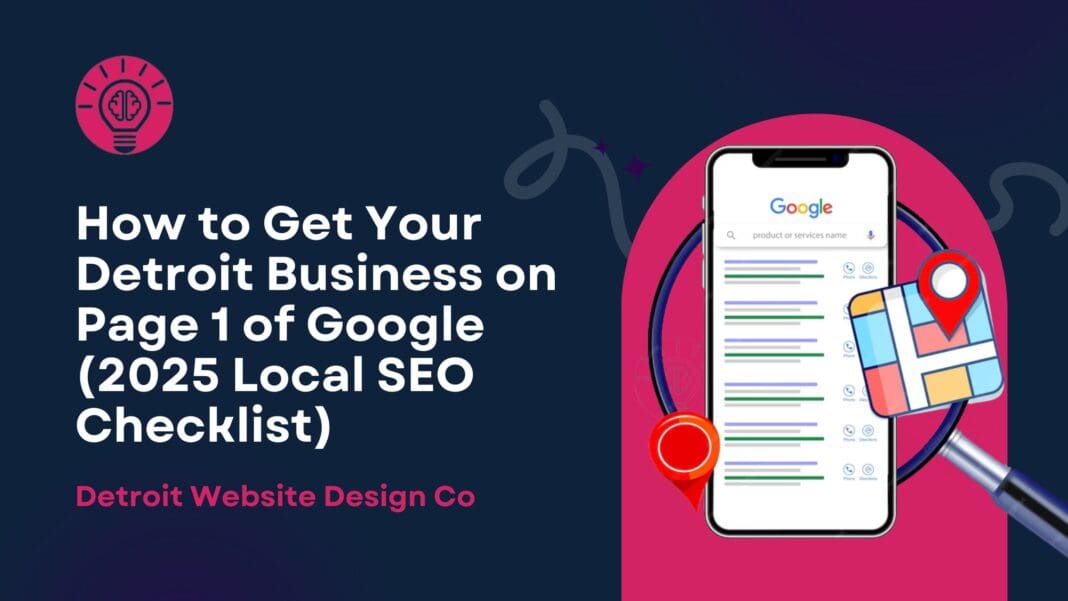 Detroit local SEO