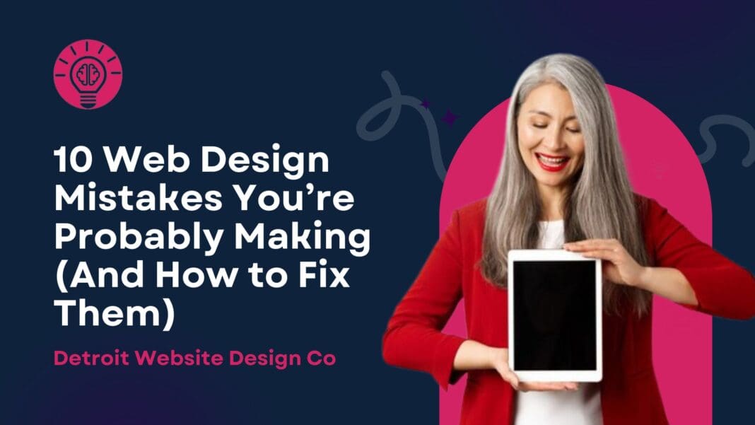 Web Design Mistakes